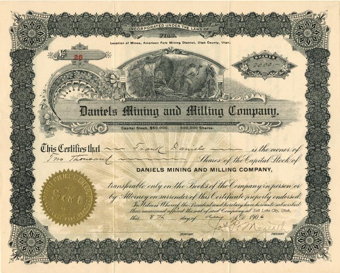 Daniels Mining and Milling Co.